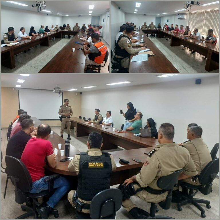 Conceição do Pará/MG – Polícia Militar e Prefeitura definem estratégias para segurança do Carnaval 2025